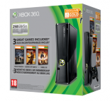 Xbox 360 250 ГБ + Halo Reach + Gears of Wars 2 + Fable III